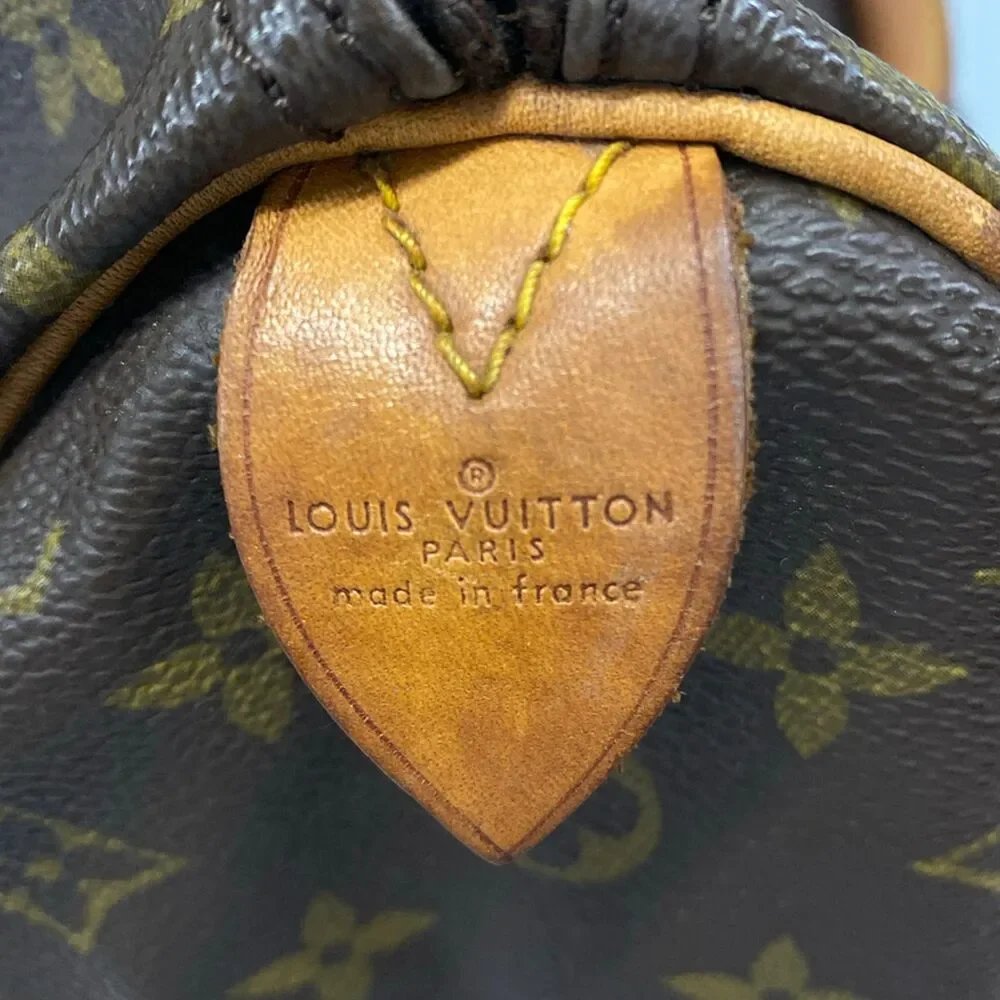 Louis Vuitton Speedy 35 Monogram Handbag M41524